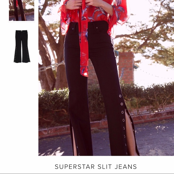 Misa Los Angeles bell bottom jeans - Picture 2 of 5